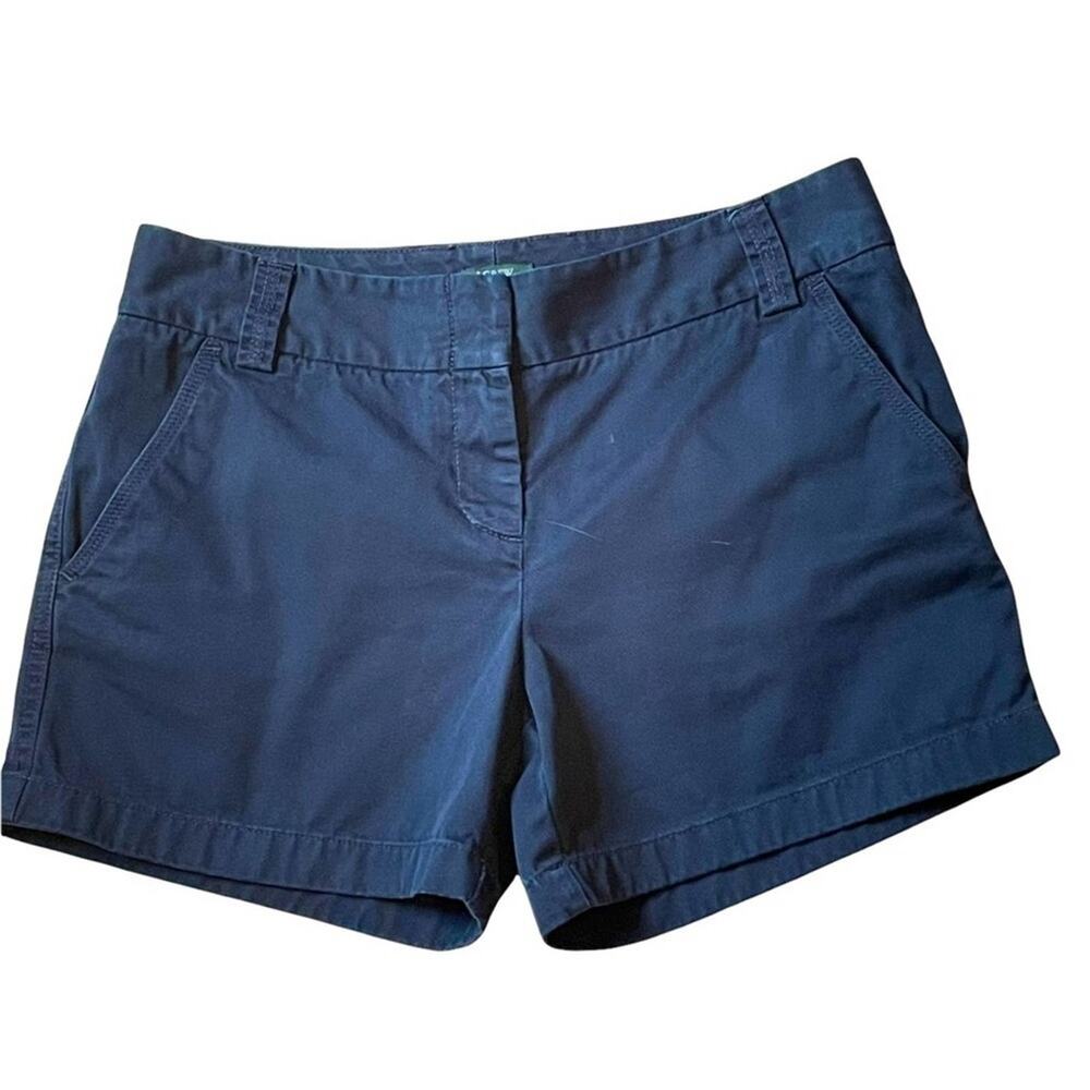 J.Crew‎ City Fit Blue Shorts Size 6